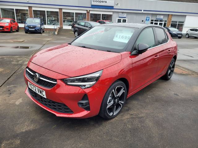 Vauxhall Corsa 1.2 Turbo Ultimate Auto Euro 6 (s/s) 5dr Hatchback Petrol Metallic Red