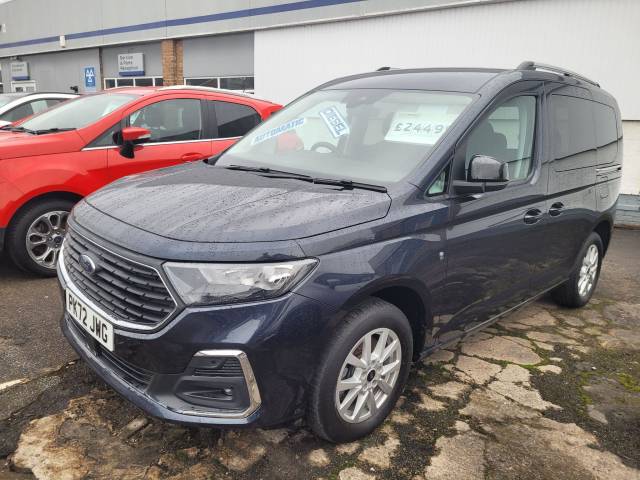 Ford Tourneo Connect 2.0 EcoBlue Titanium DCT Euro 6 (s/s) 5dr MPV Diesel Cyclone Midnight Blue