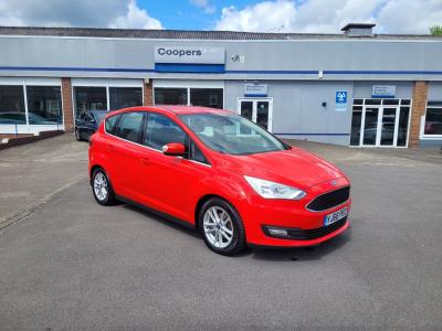 Ford C-MAX 1.0T 125PS EcoBoost GPF Zetec Euro 6 (s/s) 5dr MPV Petrol Race Red at Coopers of Oulton Leeds