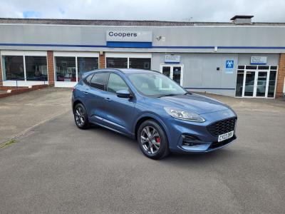 Ford Kuga 1.5T 150PS  EcoBoost ST-Line Edition Euro 6 (s/s) 5dr SUV Petrol Chrome Bue at Coopers of Oulton Leeds