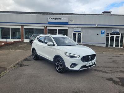 MG MG ZS 1.5 106PS VTi-TECH Exclusive Euro 6 (s/s) 5dr SUV Petrol Arctic White at Coopers of Oulton Leeds